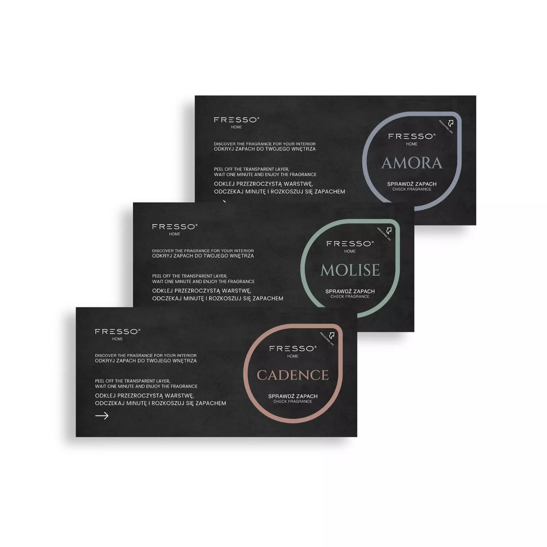 FRESSO HOME Tester card set | FRESSOホーム テスター3枚セット